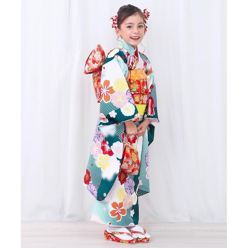 在庫セール】[KYOETSU] [キョウエツ] 七五三 7歳 女の子 着物