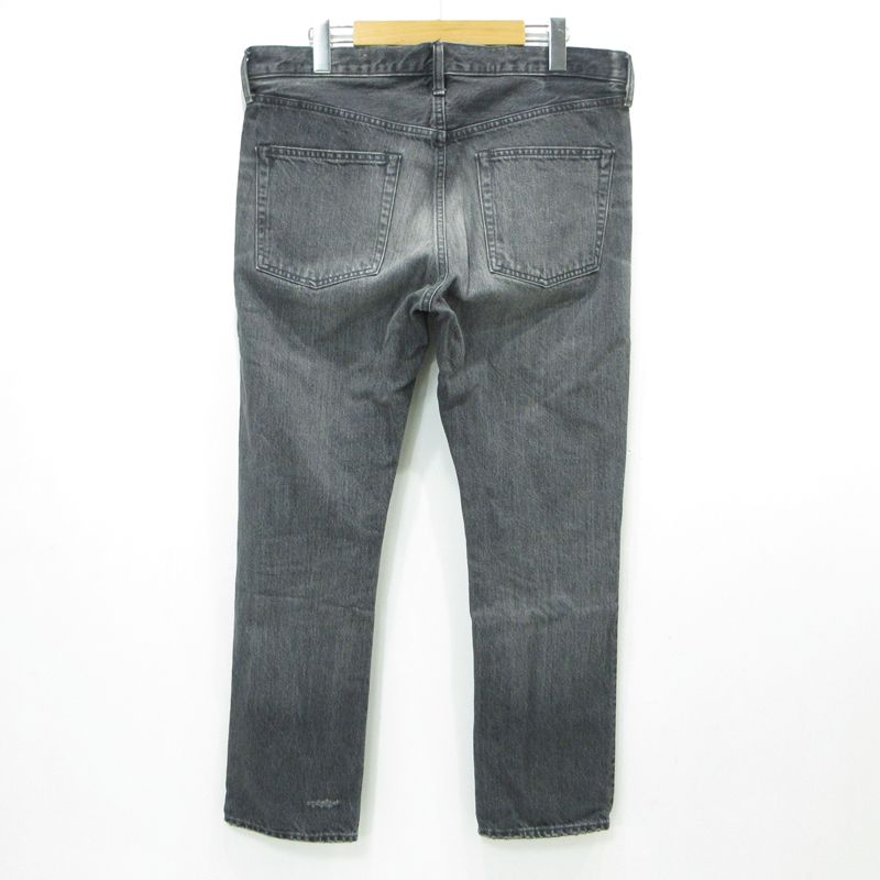 三重本店 Ron Herman ロンハーマン ボタンフライデニムパンツ Baines ブラック サイズ 31 107