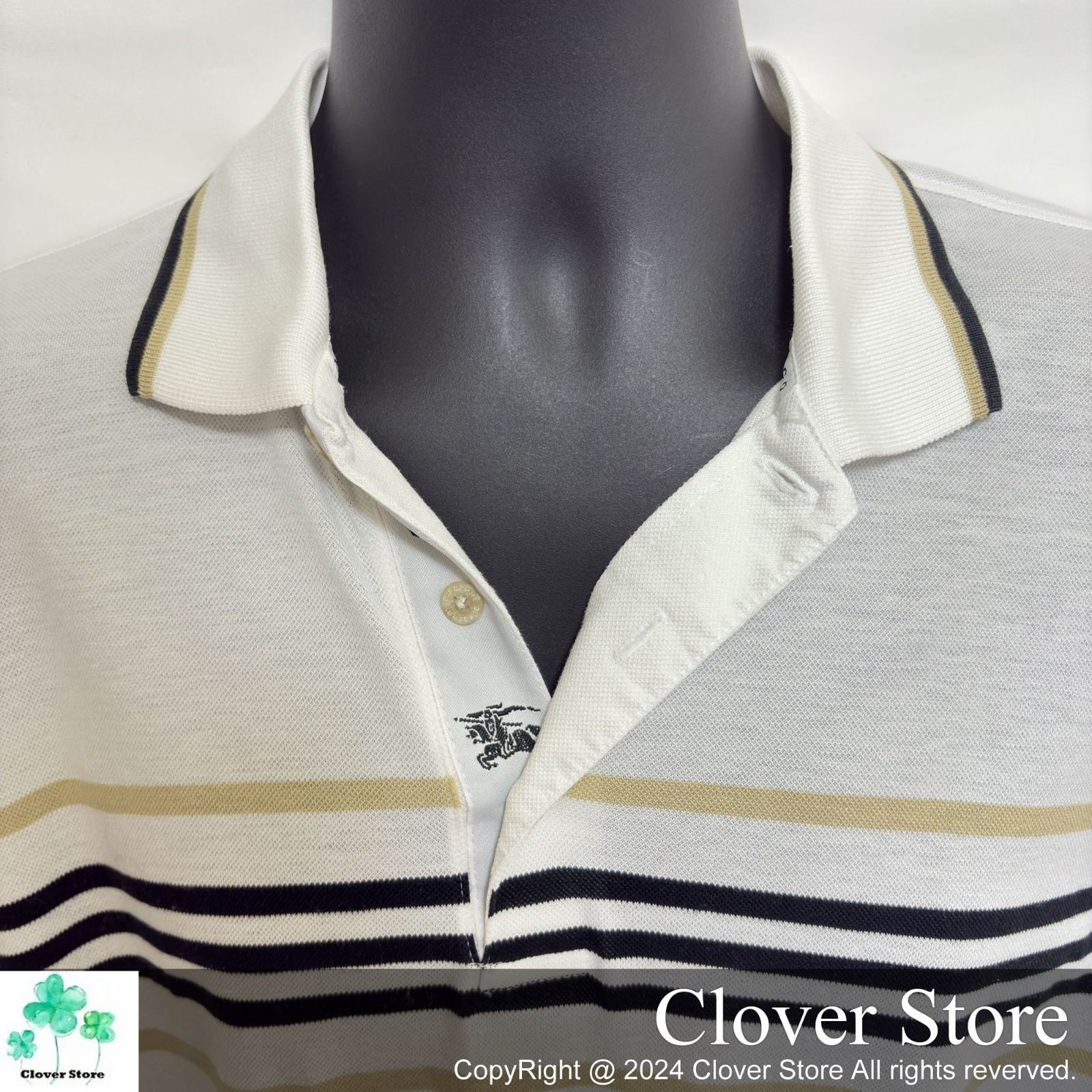 ⭐️BURBERRY GOLF⭐️バーバリーゴルフノースリーブシャツ Lサイズ 値引き交渉お気軽にどうぞ！ 【美品Aランク】 BURBERRY GOLF
