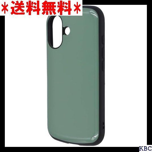 iPhone 16 ケース 耐衝撃 シンプル iPhone16 アイフォン16 アイフォン シックスティーン 耐衝撃ケース ハイブリッド 傷に強い 丈夫 保護 レンズ保護 レンズ保護 カーキ グリーン カバー ソフト ハ