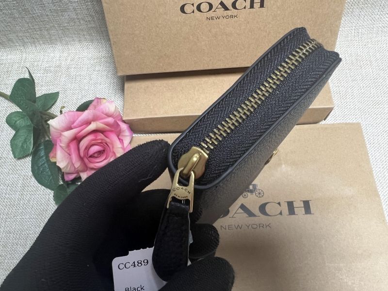 コーチ 財布 COACH 長財布 アコーディオン ジップ ウォレット ペブルド