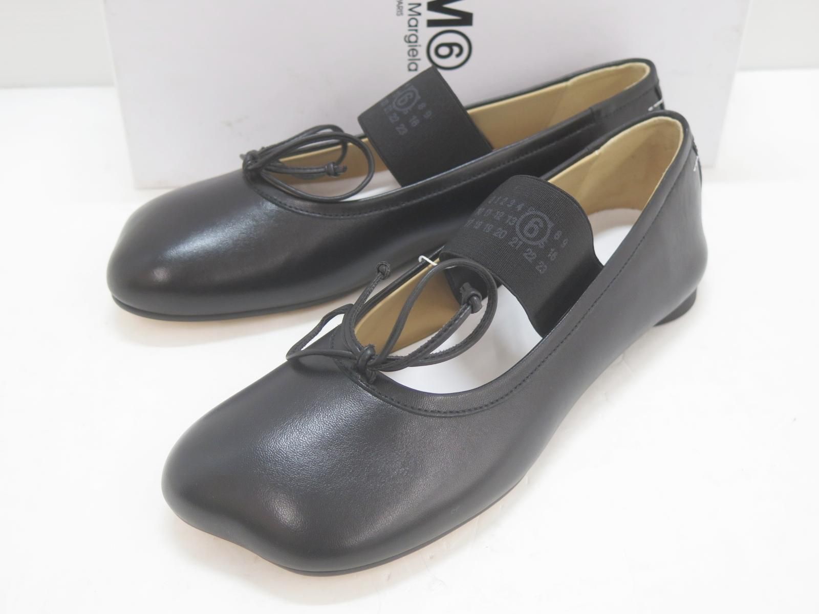 Maison Margiela メゾンマルジェラ S59WZ0099 アナトミックバレリーナ バレエフラットシューズ ♥ 38