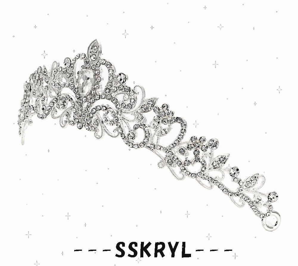 SSKRYL]ティアラ ウェディング ヘッドドレス カチューシャ 髪