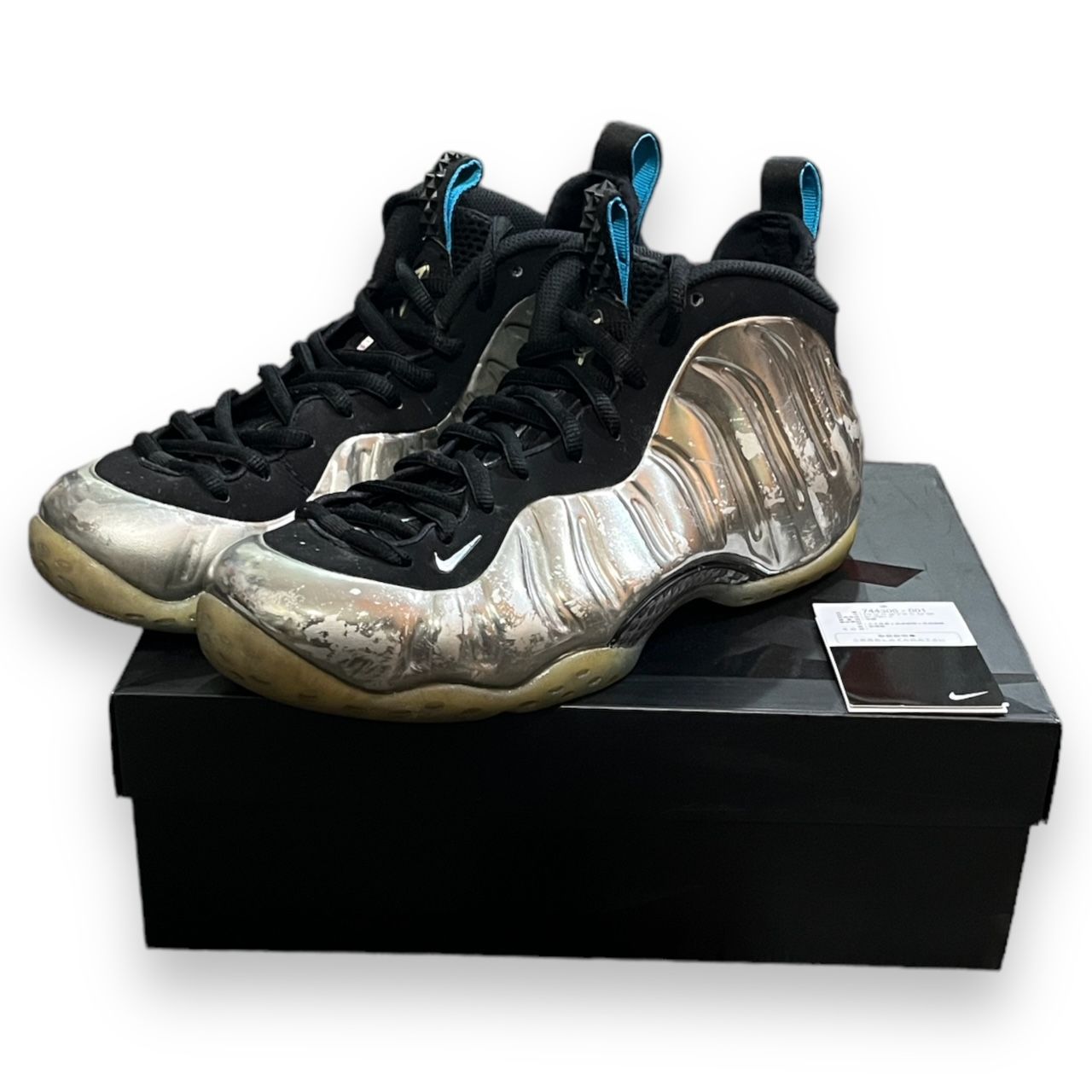 国内正規 NIKE AIR FOAMPOSITE NBA All Star 2015 Mirror 744306-001 ミラー オールスター  フォームポジット スニーカー ナイキ 28cm 56903A