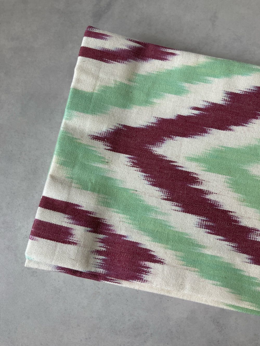 アドラスコットンイカット半幅帯