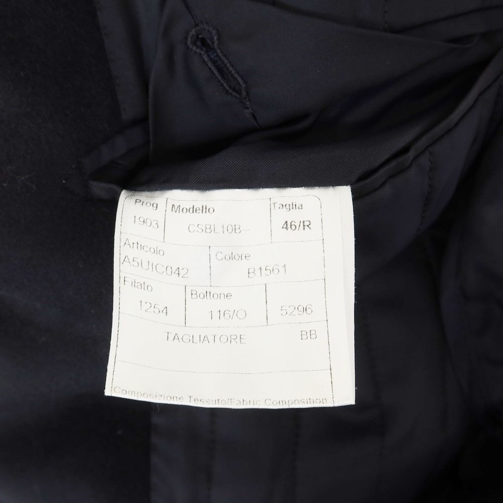 中古】タリアトーレ TAGLIATORE ウール ダブルブレストコート ダーク
