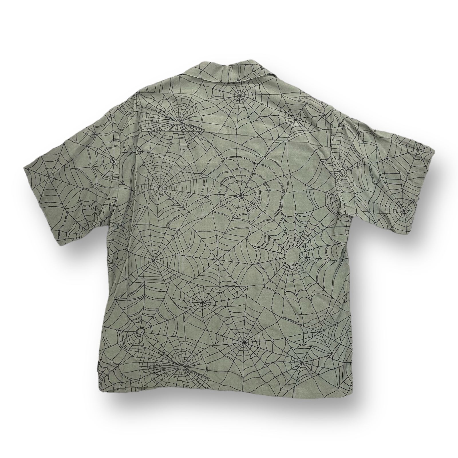 定価25300円 新品 NEIGHBORHOOD 23SS SPIDERWEB HAWAIIAN SHIRT SS