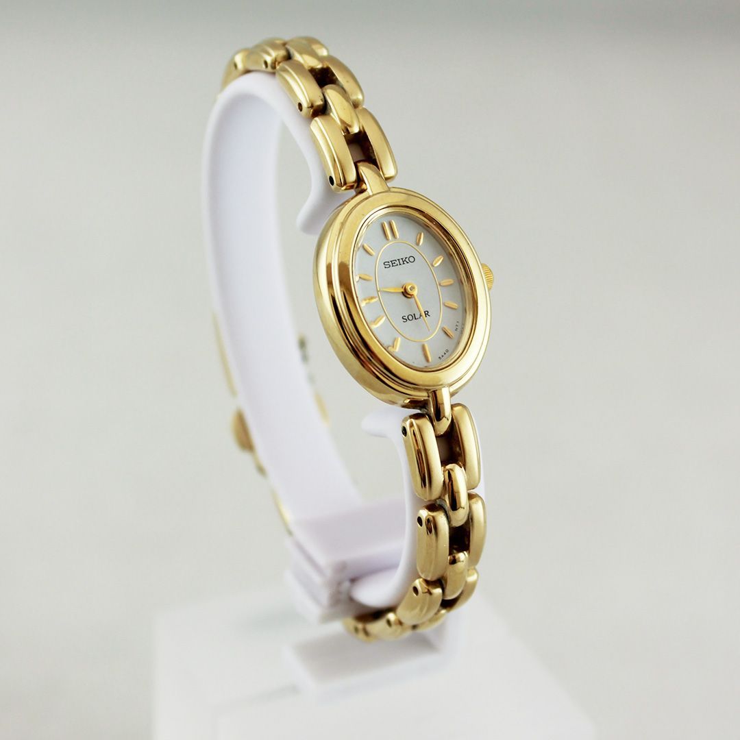 中古 / 希少品 】 SEIKO セイコー レア レディース 腕時計 V110
