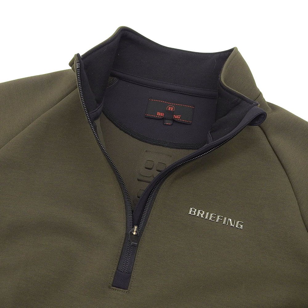 BRIEFING ブリーフィング 美品 BRIEFING GOLF WARM 3D LOGO HALF