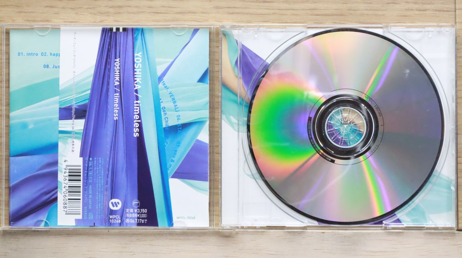 国内盤CD☆ヨシカ/YOSHIKA□ timeless 【WPCL10248/4943674060887