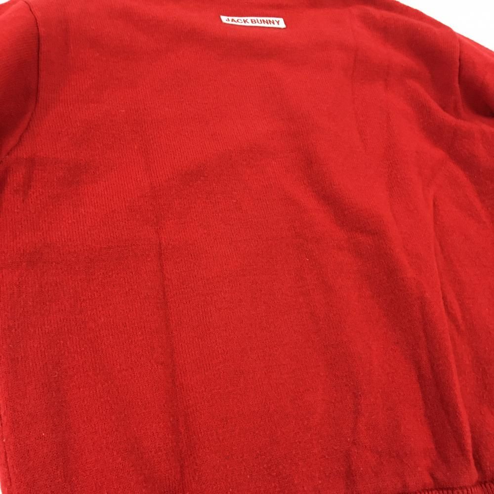 セーター レッド×白