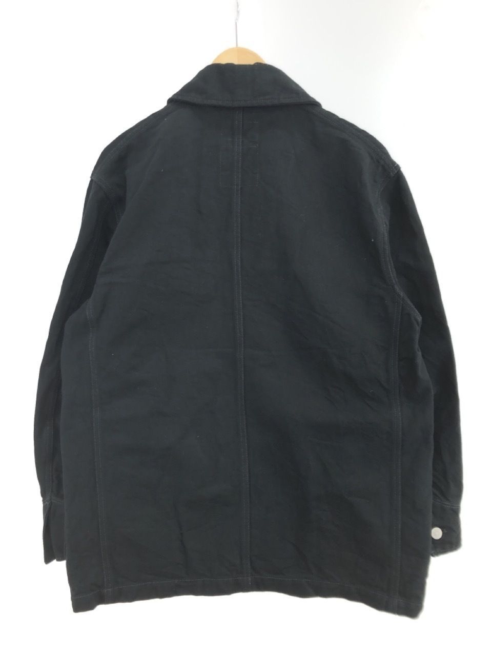 markaware 22AW CARPENTER COAT ヘンプ混カバーオール 2 ブラック