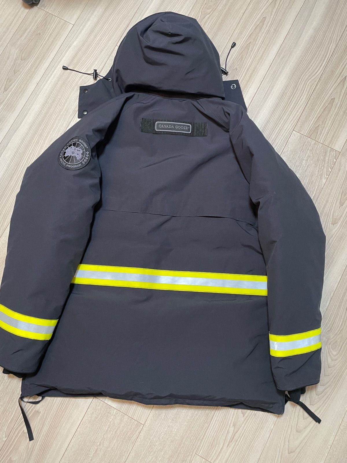CANADA GOOSE × COMME des GARCONS JUNYA WATANABE MAN ジュンヤワタナベ コムデギャルソン カナダグース XL リフレクターダウンジャケット WB-J403 激