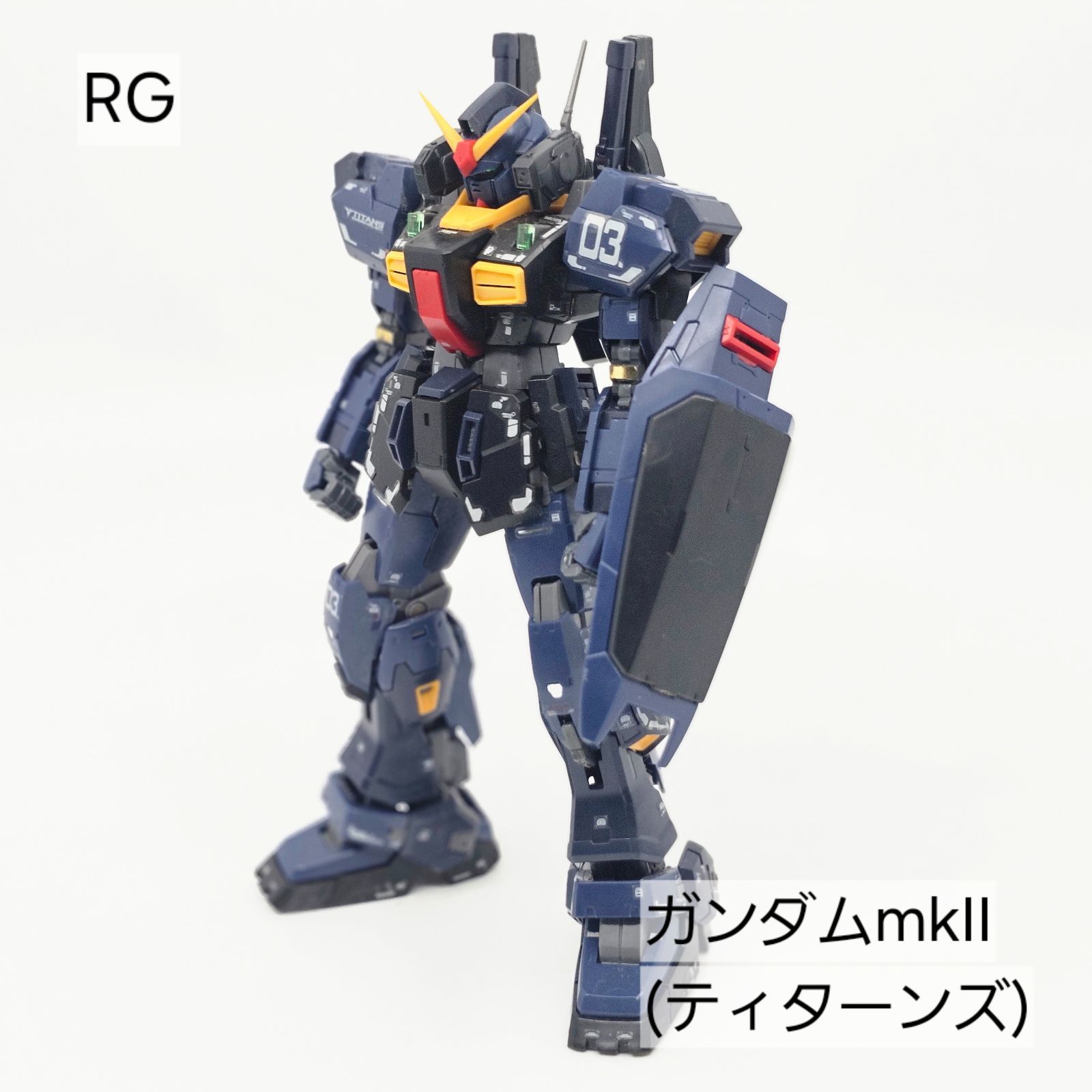 RG ガンダムVer2.0 RG ガンダムマークIIティターンズ ジャンク RG ガンダム Mk-Ⅱ マーク2 よろしき ティターンズ仕様 脚部