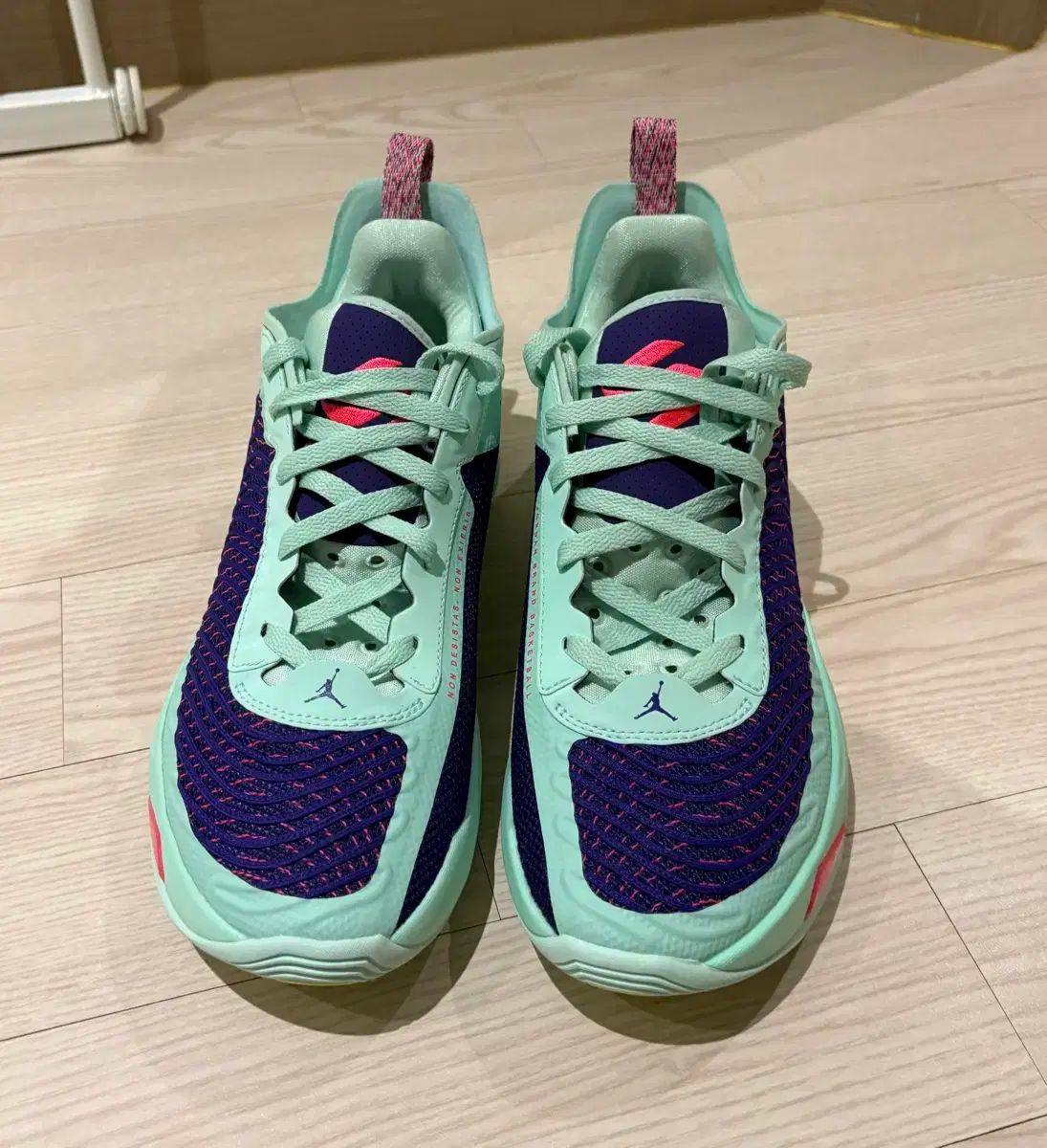NIKE KD17バスケットボールシューズ ホワイト/ブルー27cm NIKE