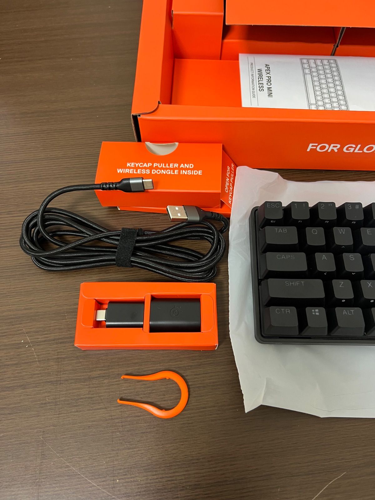 SteelSeries apex pro mini 日本語配列 apex pro mini日本語配列箱付き