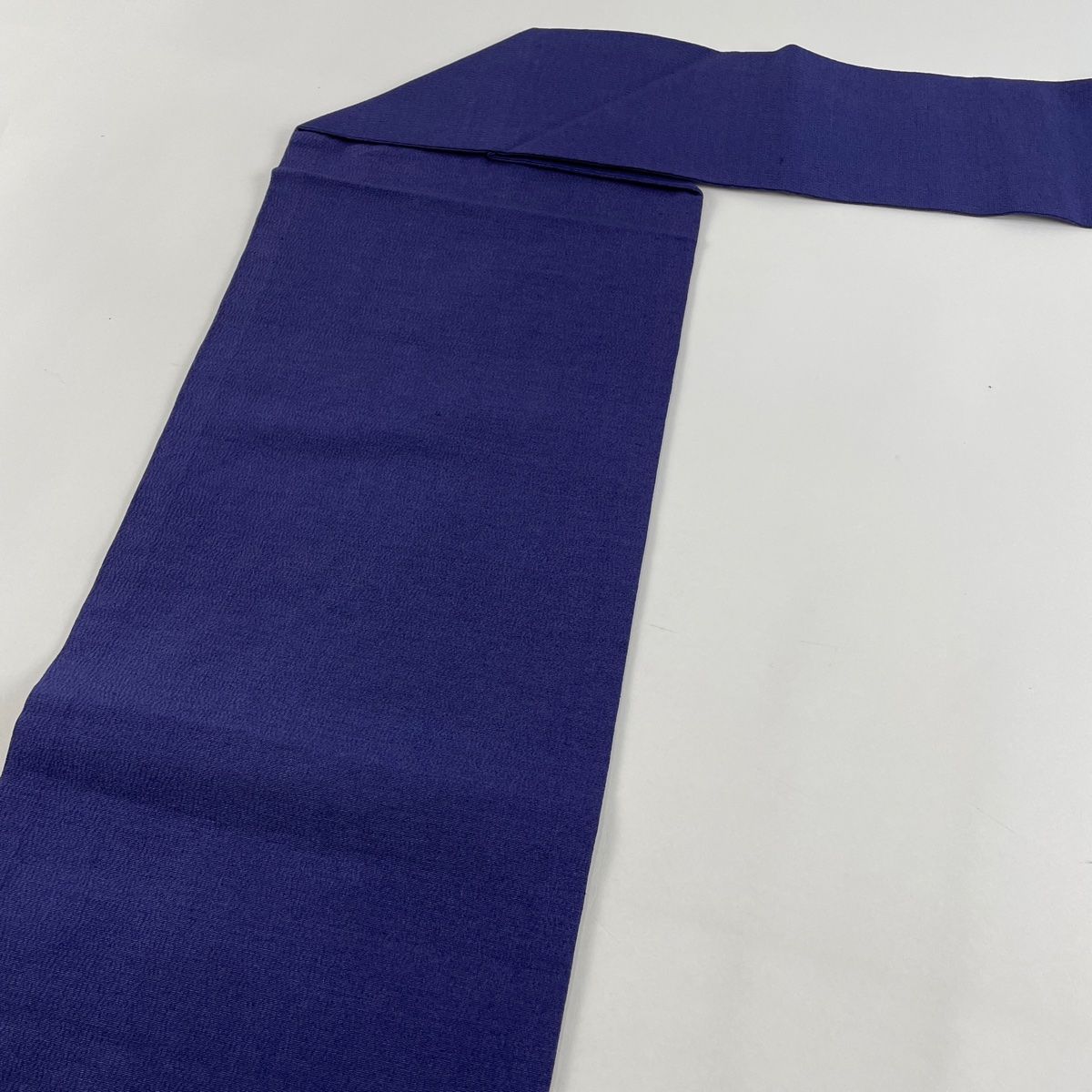 バイセル 着物 名品 袋帯 紫 草花 花筏 青海波 桔梗 菊 萩 金糸 唐織 六通 正絹 ☆☆☆☆ 袋帯 美品 名品 しば草 花鳥 菱 唐織 金糸 灰紫 六通 正絹