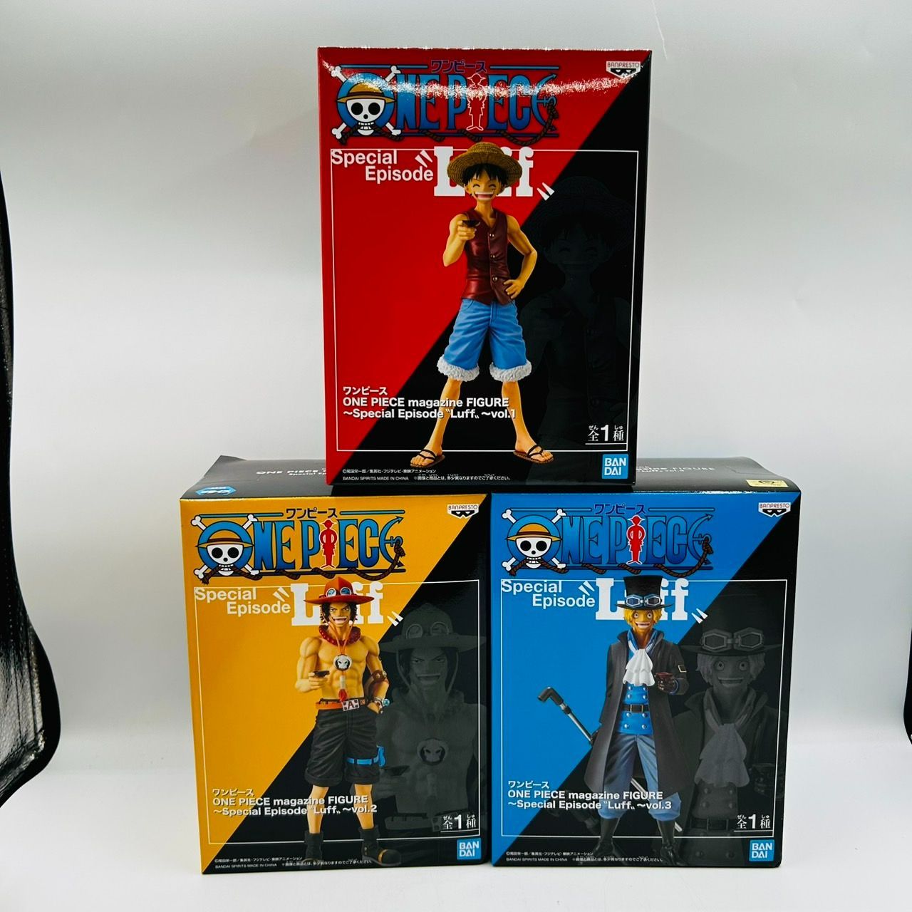 未開封】 ワンピース マガジン フィギュア 3体 まとめ セット