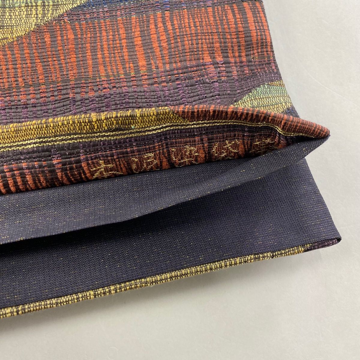 袋帯 幾何学模様