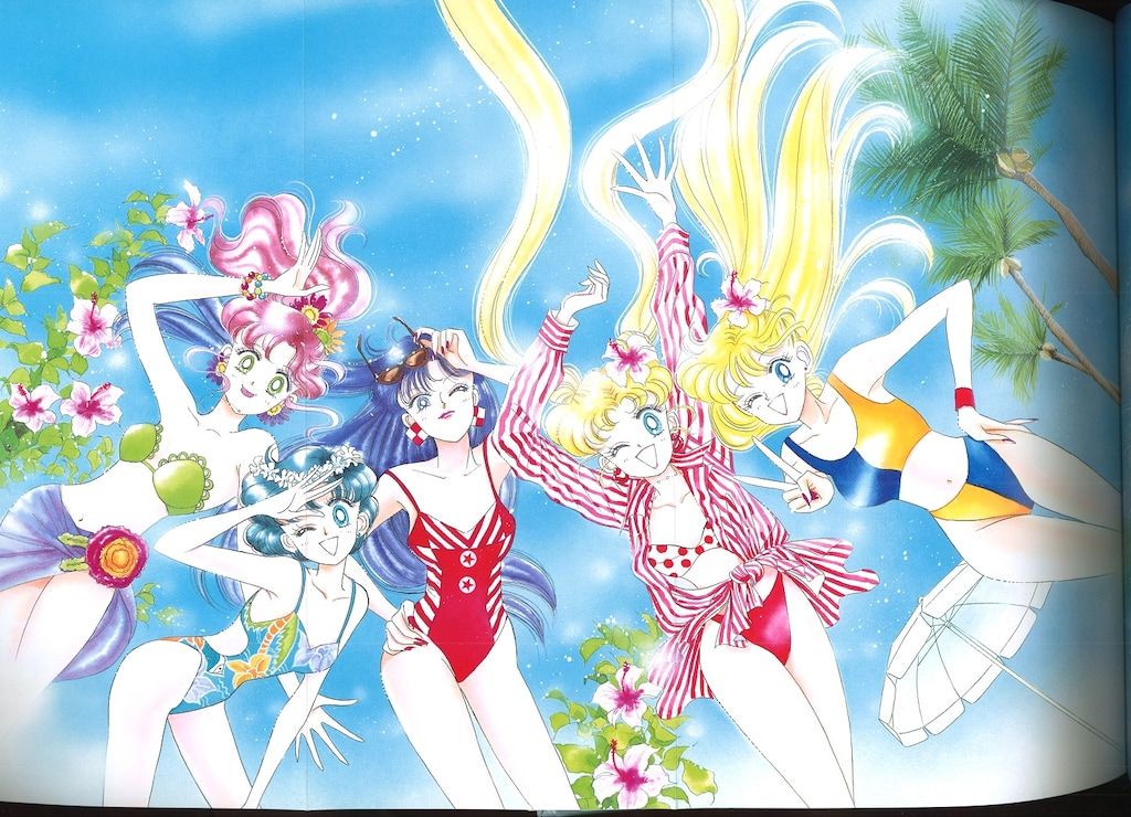 美少女戦士セーラームーン 原画集 vol.1～5（帯付）