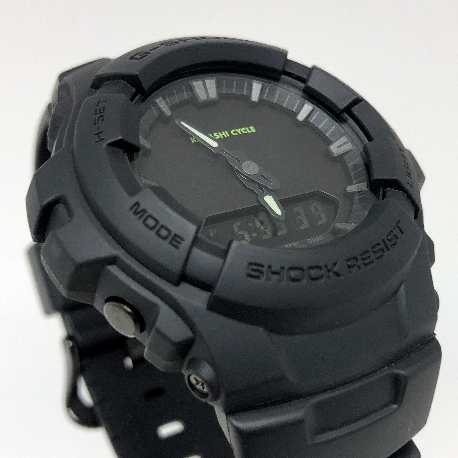 G-SHOCK ジーショック CASIO カシオ 腕時計 G-100 木梨サイクル Gショック5(アナログ) 第3弾 2017年10月発売 アナデジ  - メルカリ