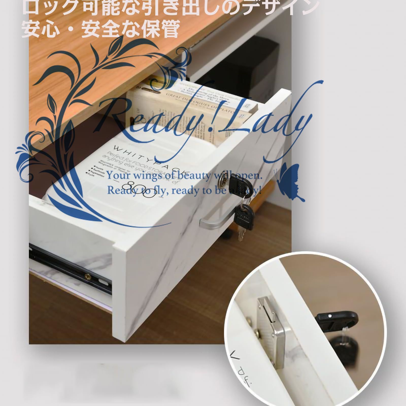 木製のレ な引き出しロッカー付きな店舗に対応する