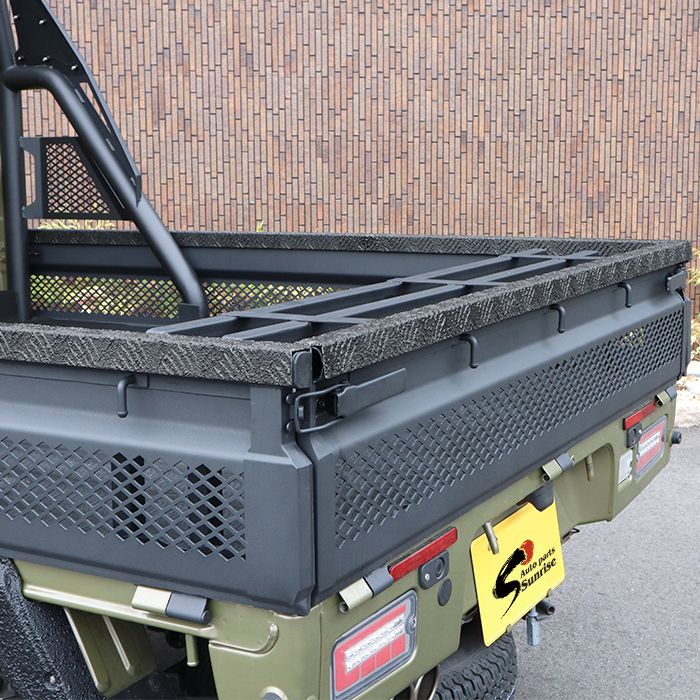 汎用 軽トラ あおりガード ラプター塗装品 リアゲートプロテクター