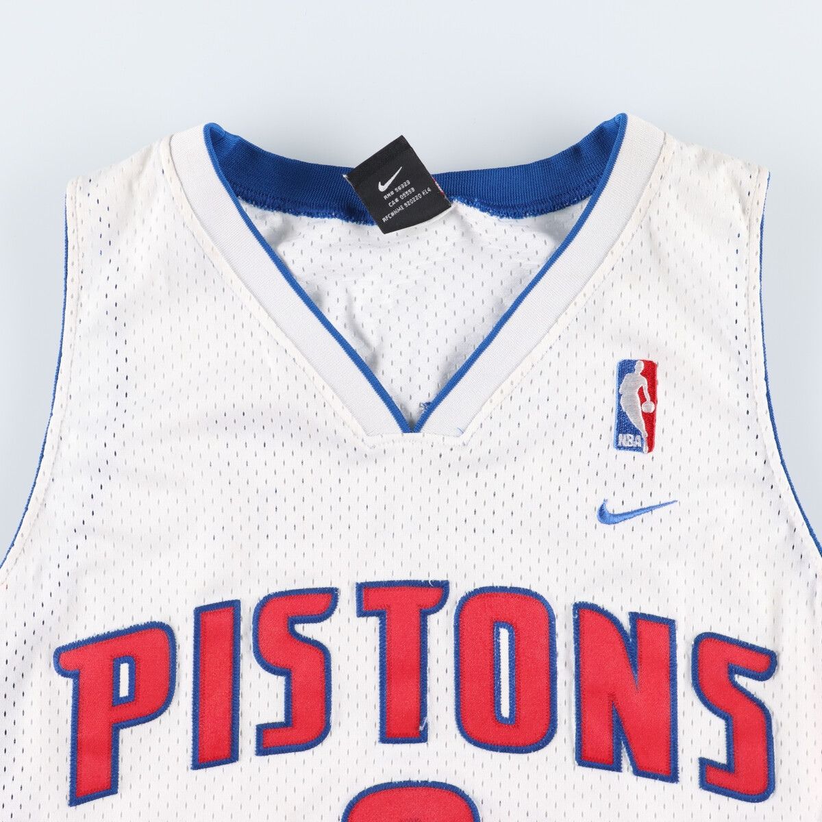 00s NIKE NBAデトロイトピストンズ/ビラップスユニフォームゲーム