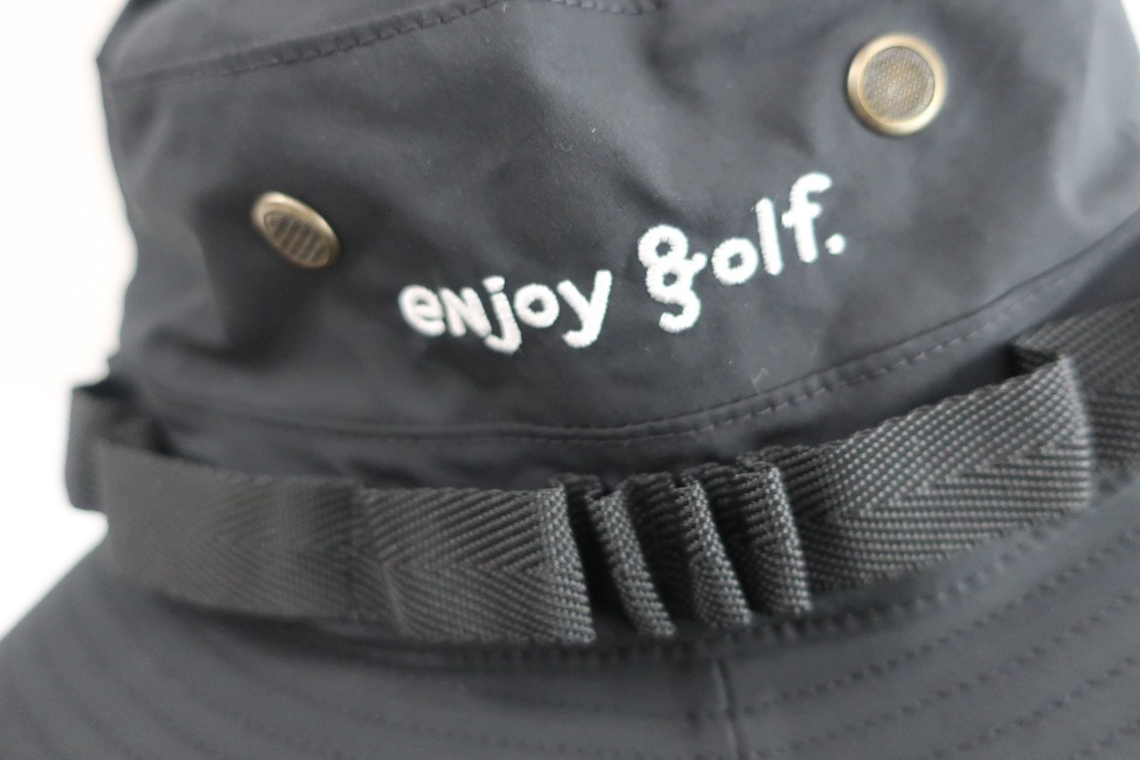 超美品】8G SHOOT(エイジシュート) ハット トップ 黒 メンズ 1 ゴルフ