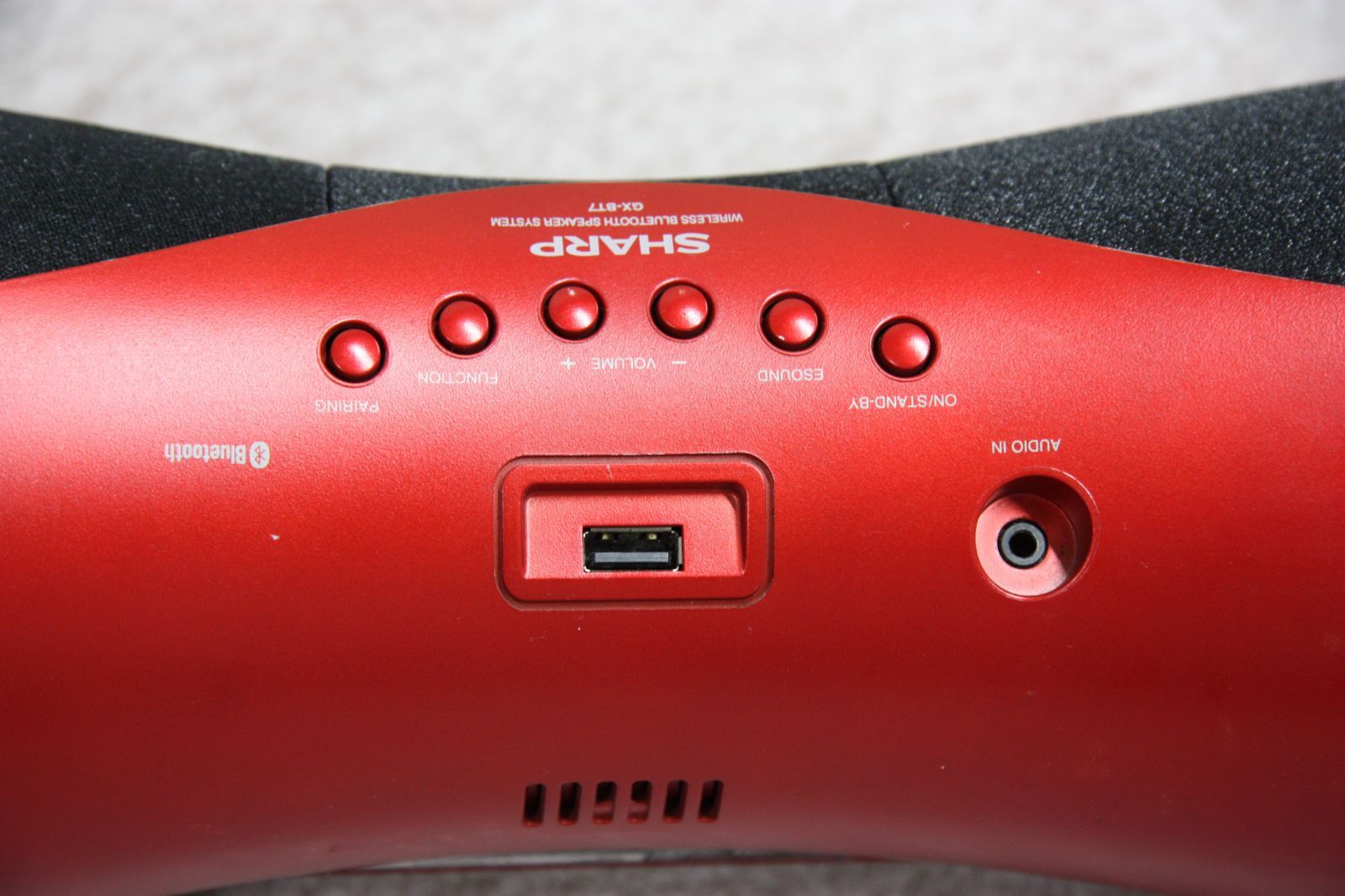 SHARP ワイヤレスBluetoothスピーカーシステム GX-BT7-R - メルカリ