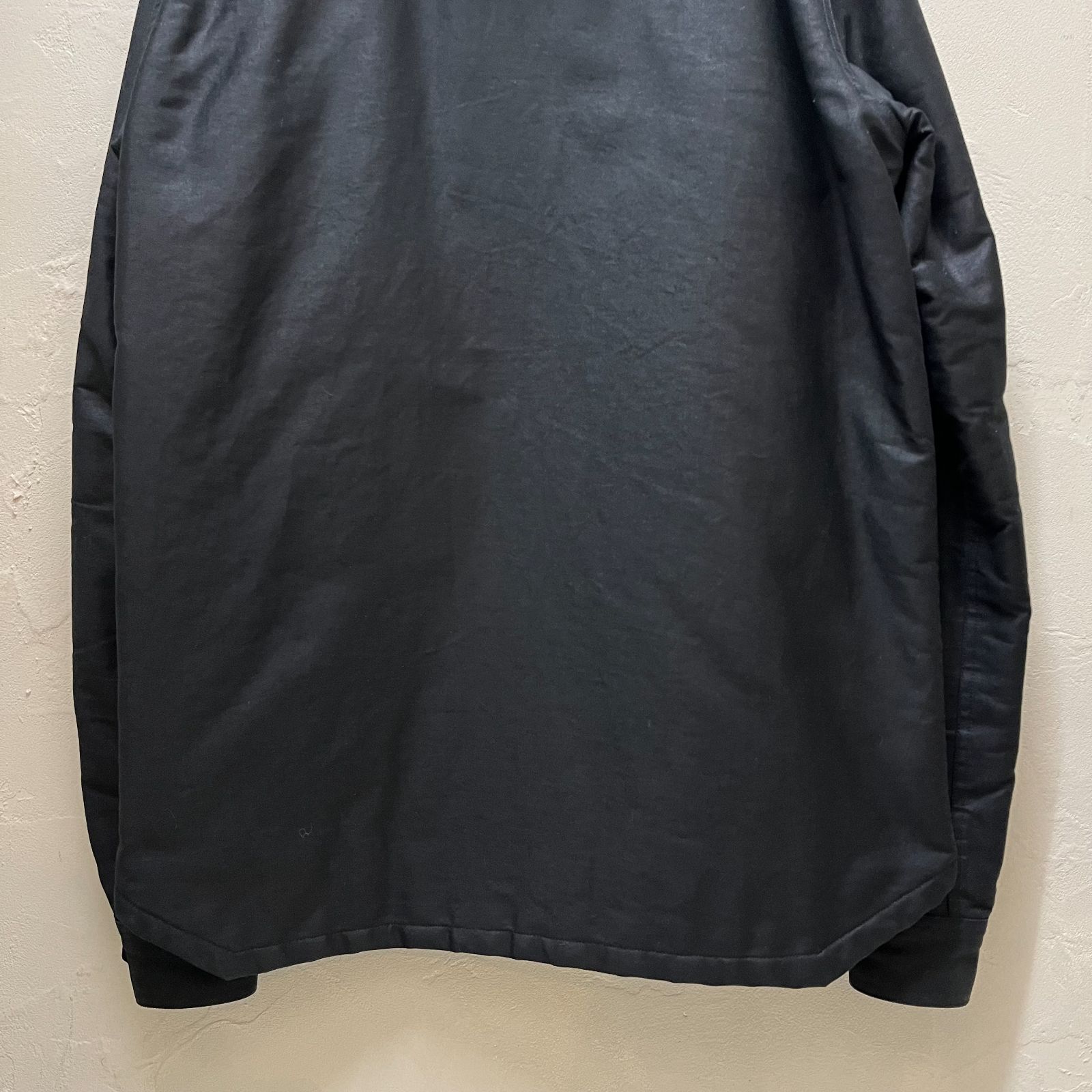 Rick Owens リックオウエンス 19AW Snap-up Outershirt in Black 中綿