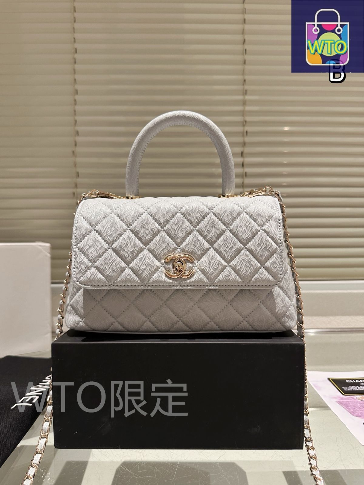 今日特価】Chanel シャネル ココハンドル 大きなサイズで多機能