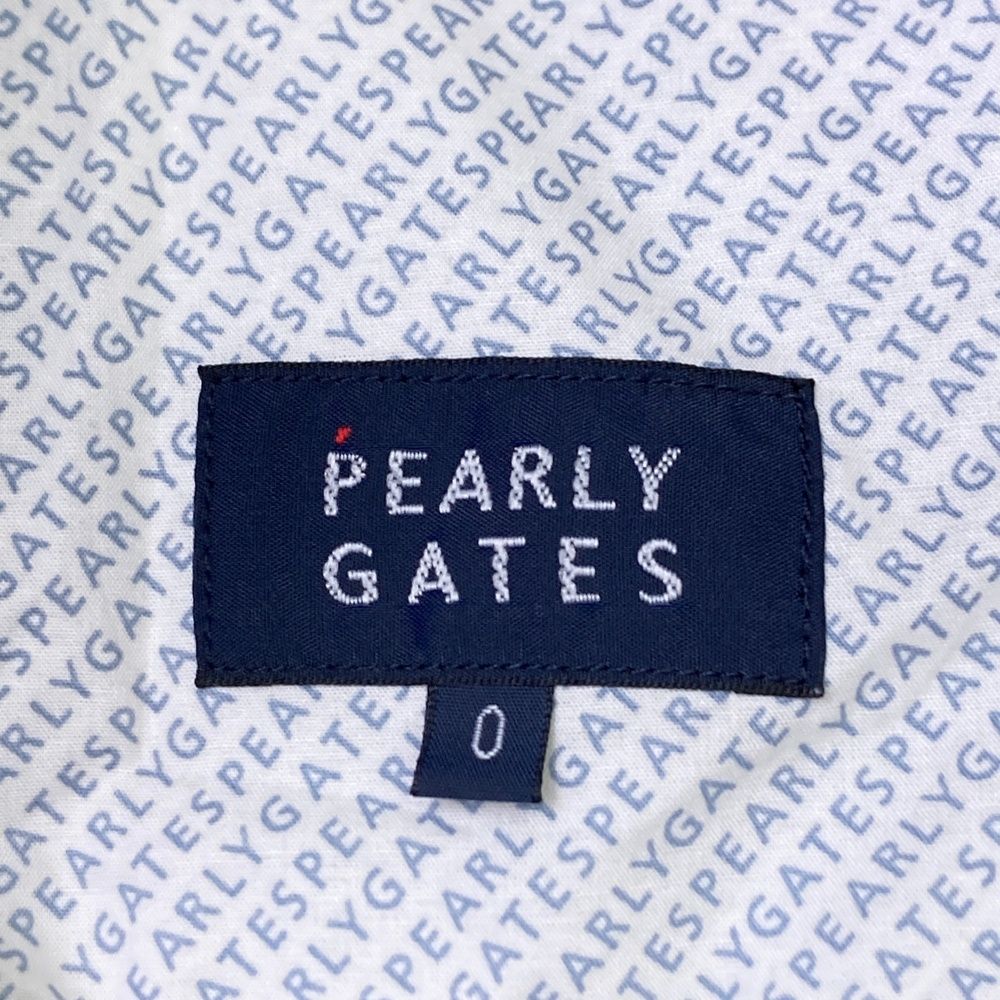 サイズ：0 PEARLY GATES パーリーゲイツ ロゴスカート