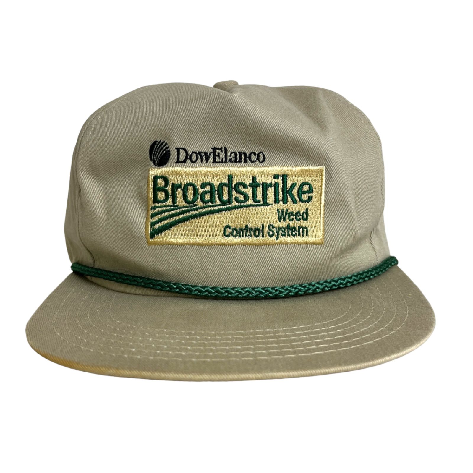 【キャップ/帽子】アメリカ製 Broad strike (ブロードストライク) トラッカーキャップ 刺繍ロゴ K-Products アースカラー