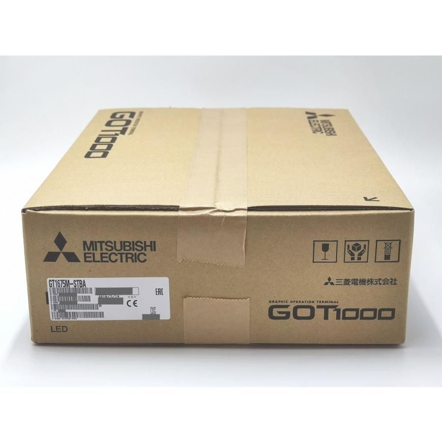 インボイス対応 2018年製 新品 三菱 タッチパネル液晶 GT1675M-STBA