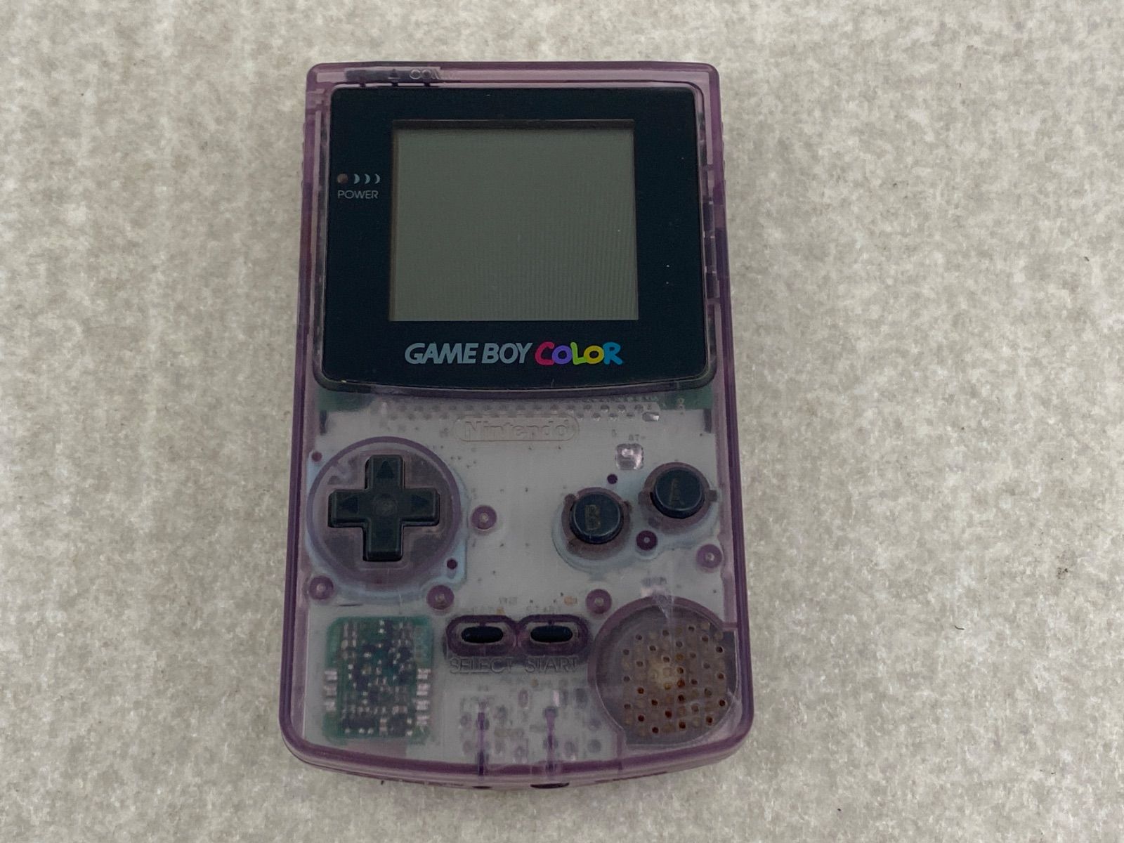 【美品】【希少】ゲームボーイカラースケルトンとポケモンカセット GBソフト＋ゲームボーイカラー スケルトン ポケットモンスター
