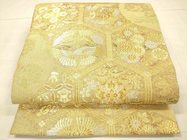 平和屋本店■極上　夏物　芭蕉布　手積み芭蕉糸100％　九寸名古屋帯　逸品　DZAA8810kh5 平和屋本店□極上 夏物 芭蕉布 手積み芭蕉糸100％ 九寸名古屋