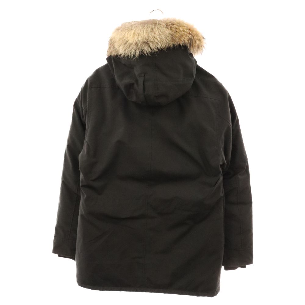 CANADA GOOSE (カナダグース) BROOKFIELD ブルックフィールド ファー フード ナイロン ダウンジャケット ブラック  2300JM - メルカリ