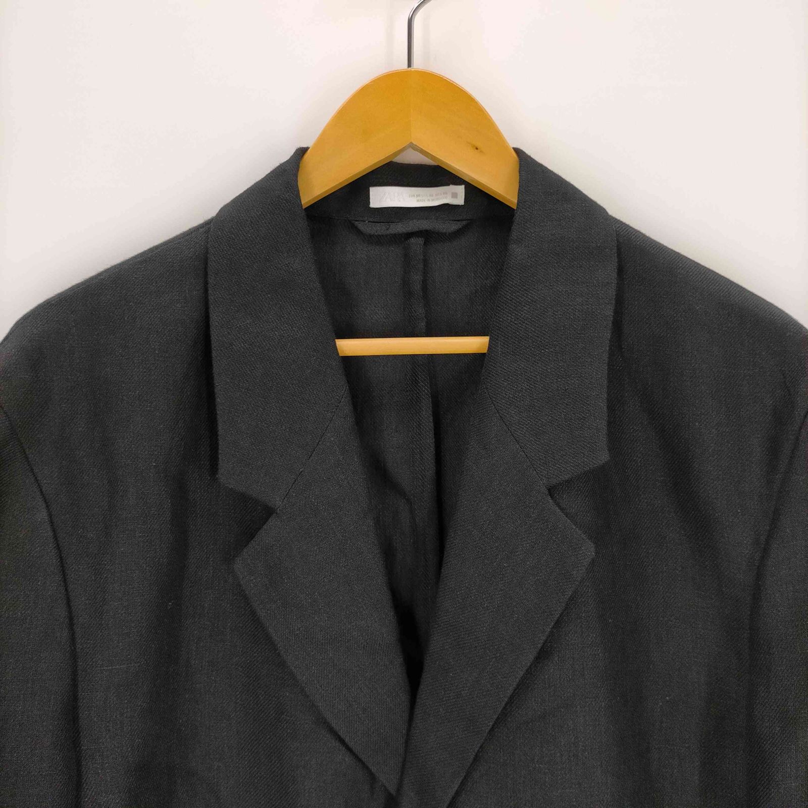 ザラ ZARA 100％リネンスーツブレザー メンズ US：40 - メルカリ