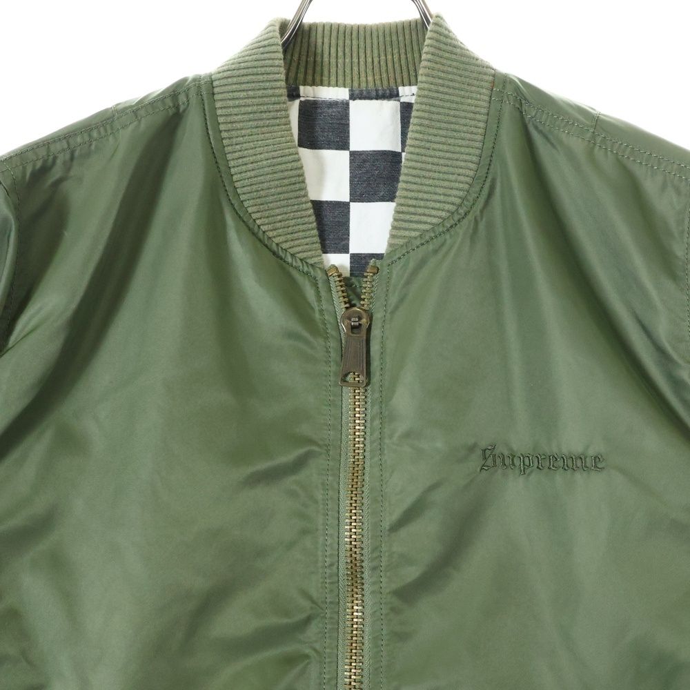 SUPREME (シュプリーム) 16SS Reversible Checkered MA-1