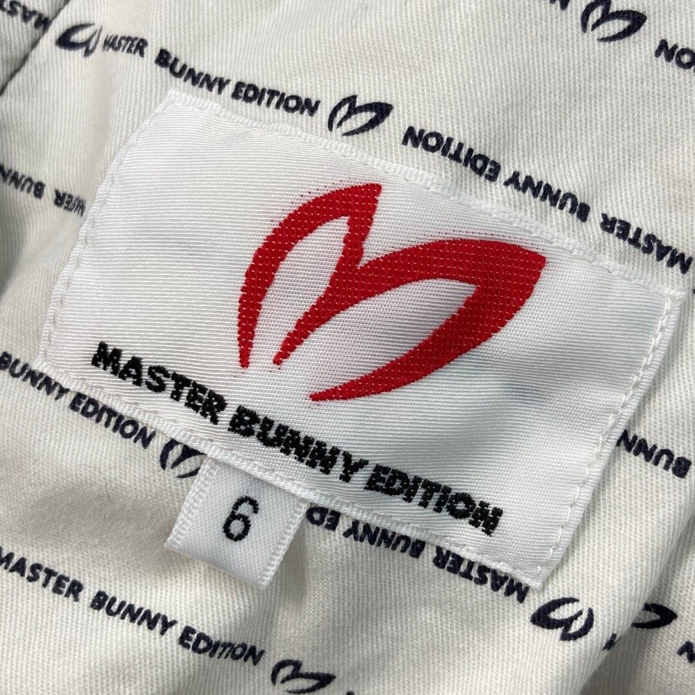サイズ：6 MASTER BUNNY EDITION マスターバニーエディション  ロングパンツ ウール混  ブラウン系 [240101467400] ゴルフウェア メンズ ストスト サイズ：6 MASTER BUNNY EDITION マスターバニーエディション