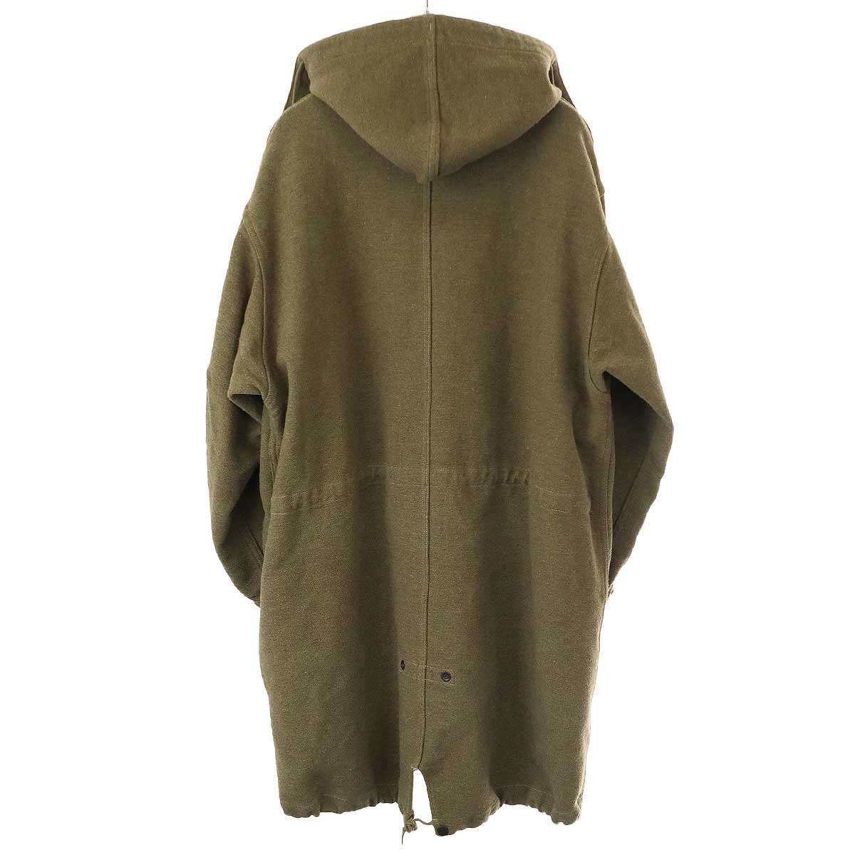 COMOLI コモリ 19AW WCP フーデッドコート Q03-04007 カーキ 2 - メルカリ