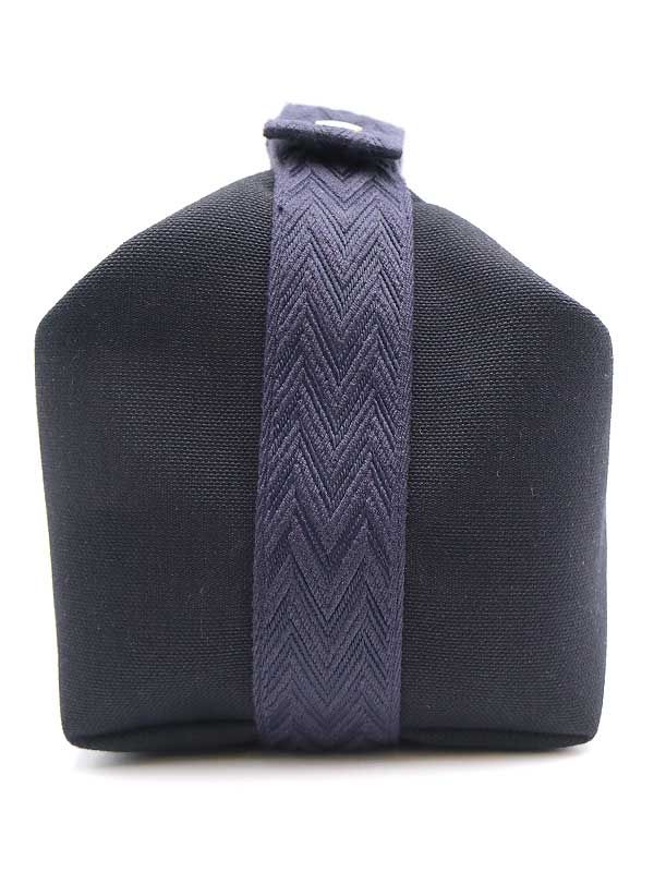 キャンバス 黒 ポーチ エルメス エルメスブリッドアブラック PM 黒 シルバー金具 レディース