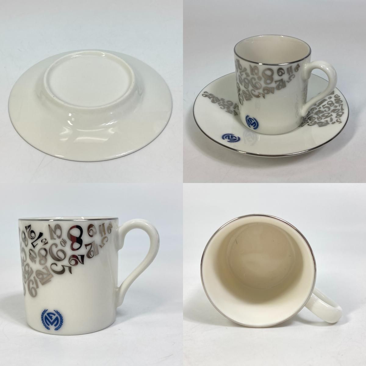 フランクミュラー デミタスカップ＆ソーサー セット ティーカップ 陶器 未使用