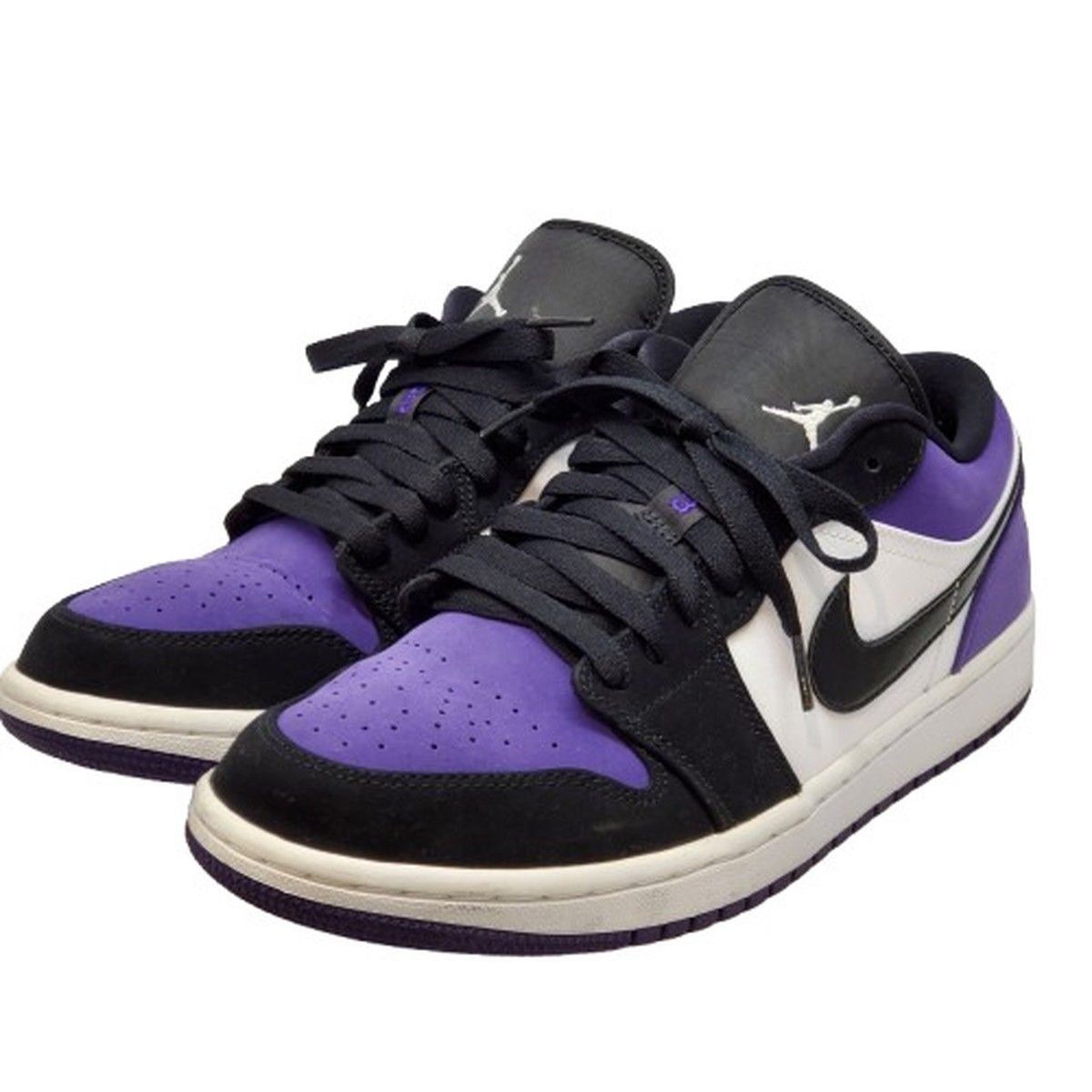 NIKE ナイキ 553558-125 パープル ナイキ エアジョーダン1 ロー コート 