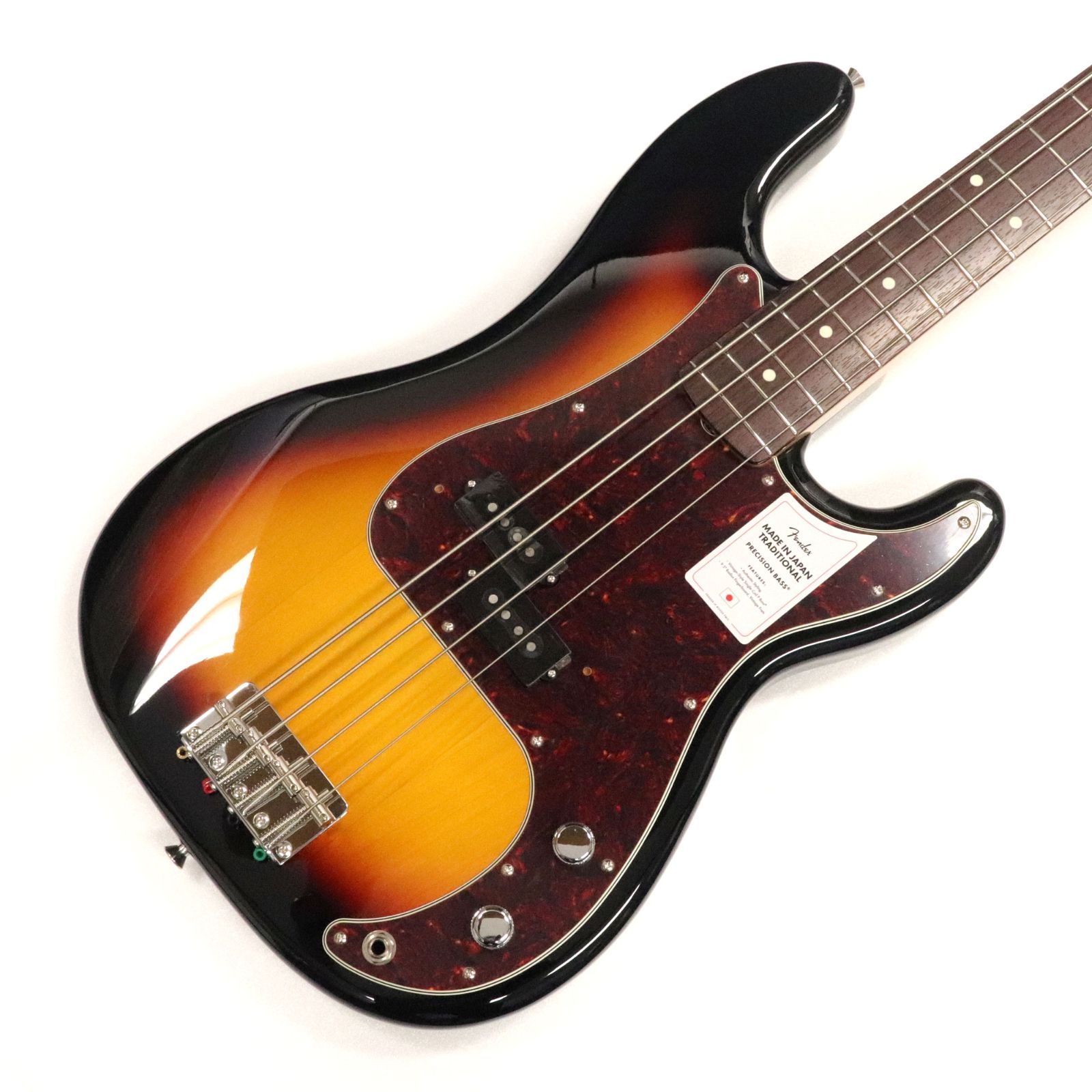 Fender Made in Japan Traditional 60s Precision Bass Rosewood Fingerboard 3-Color Sunburst