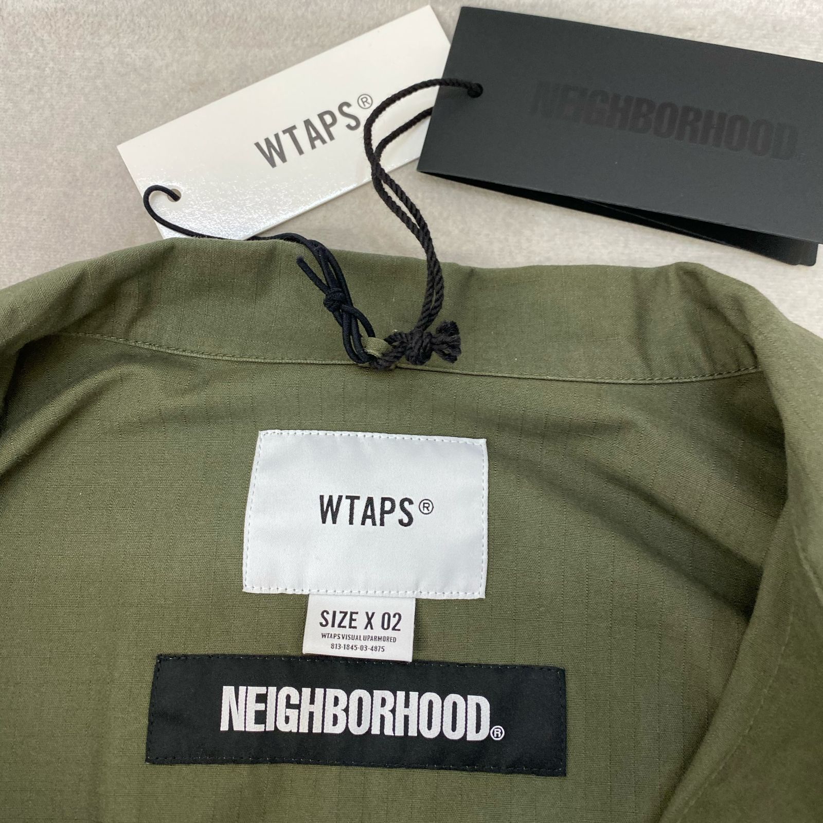 未使用 WTAPS NEIGHBORHOOD ダブルタップス ネイバーフッド JUNGLE LS 