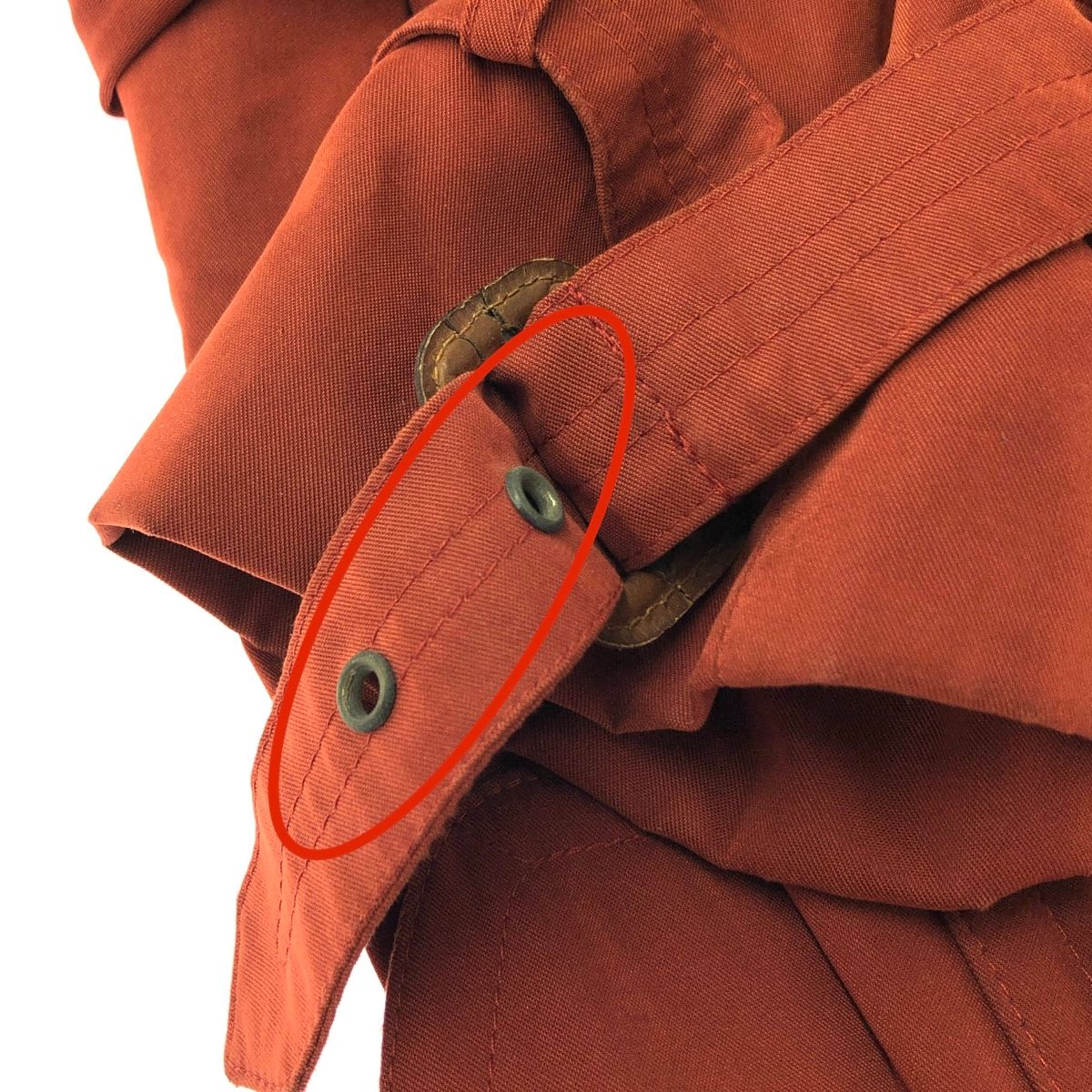 HERMES エルメス トレンチコート サイズ:48 ヴィンテージ品 ブラウン