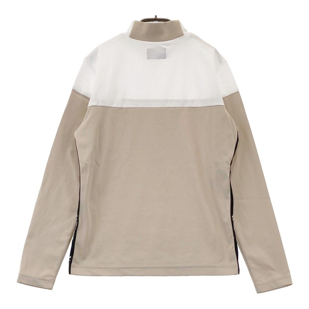 サイズ：2 NEW BALANCE GOLF ニューバランス 2024年 ハイネック 半袖Tシャツ  ベージュ系 [240101438972] ゴルフウェア レディース ストスト ハイネックシャツ レディース ニューバランス ゴルフ new