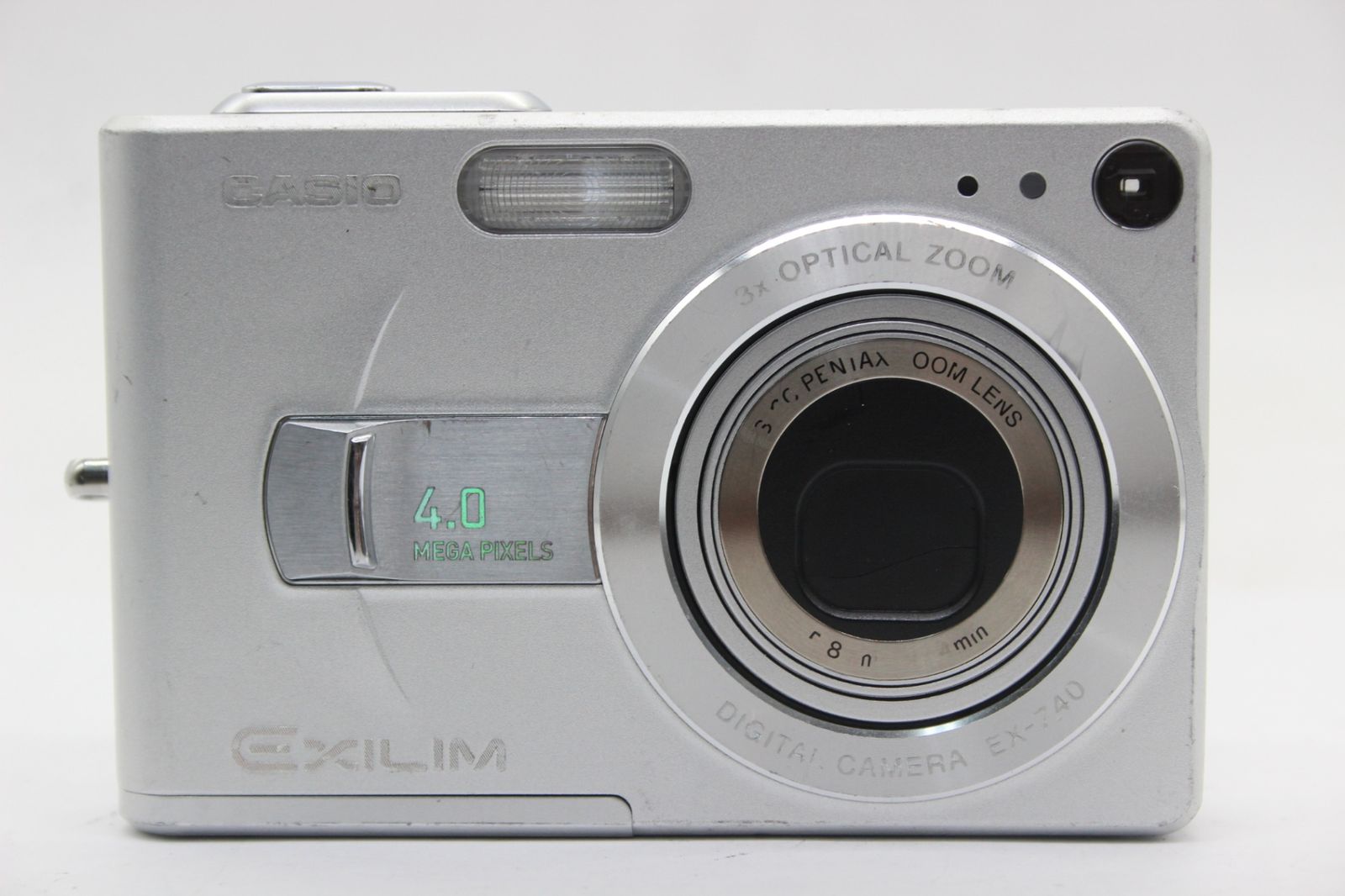 【返品保証】 カシオ Casio Exilim EX-Z40 3x バッテリー付き コンパクトデジタルカメラ s8876
